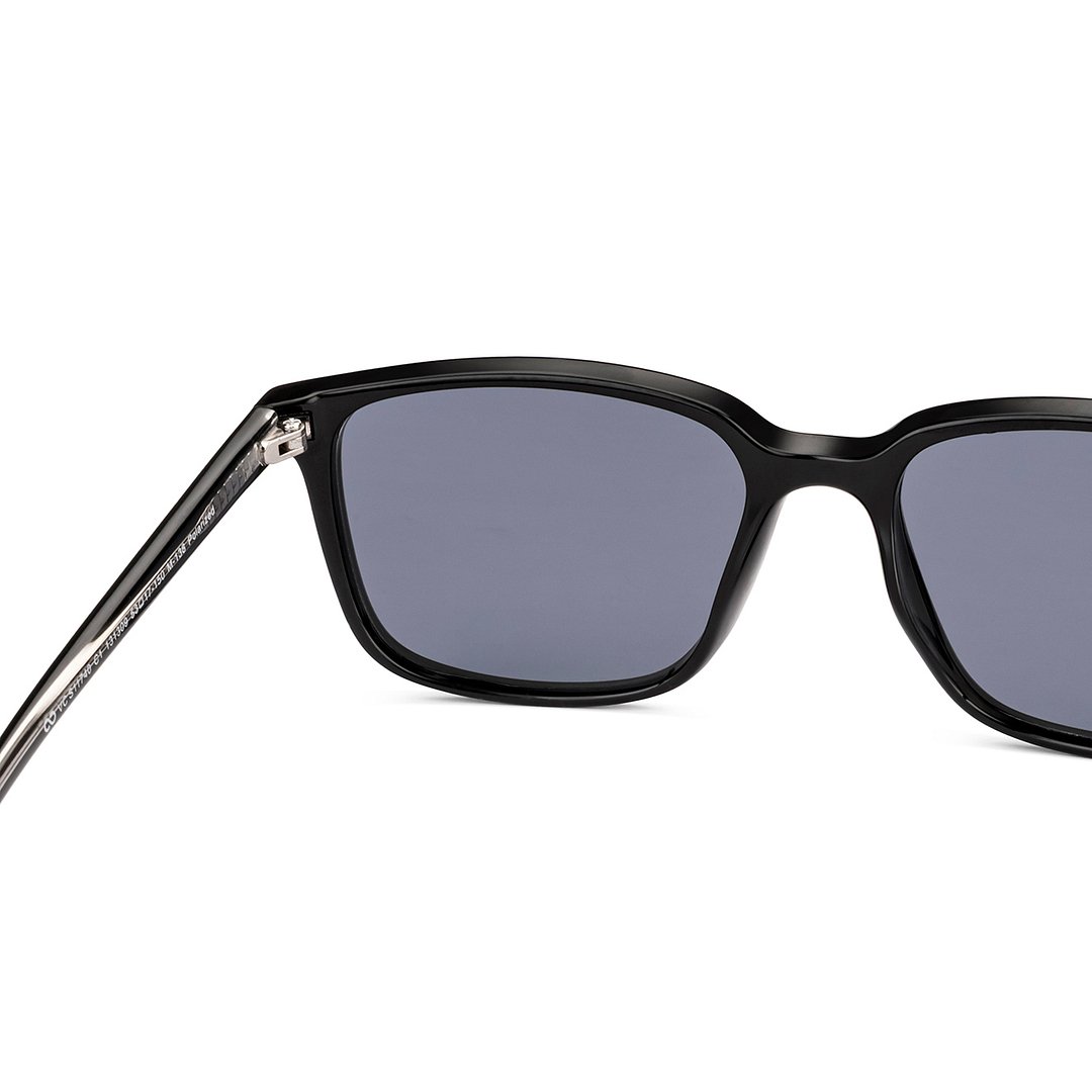 Vincent Chase Polarized Black Full Rim Rectangle left side