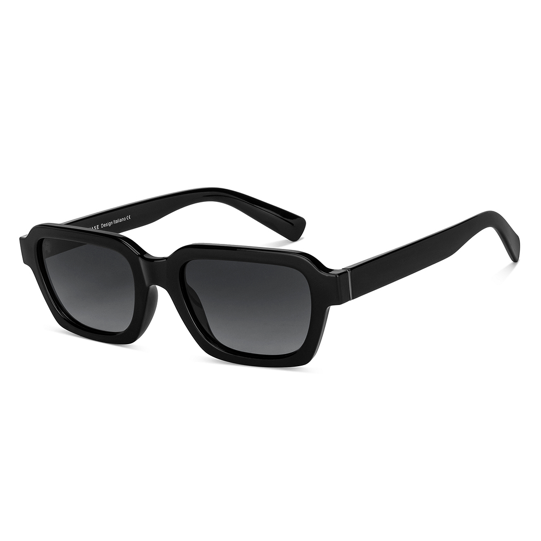 Vincent Chase Polarized Black Full Rim Rectangle left side