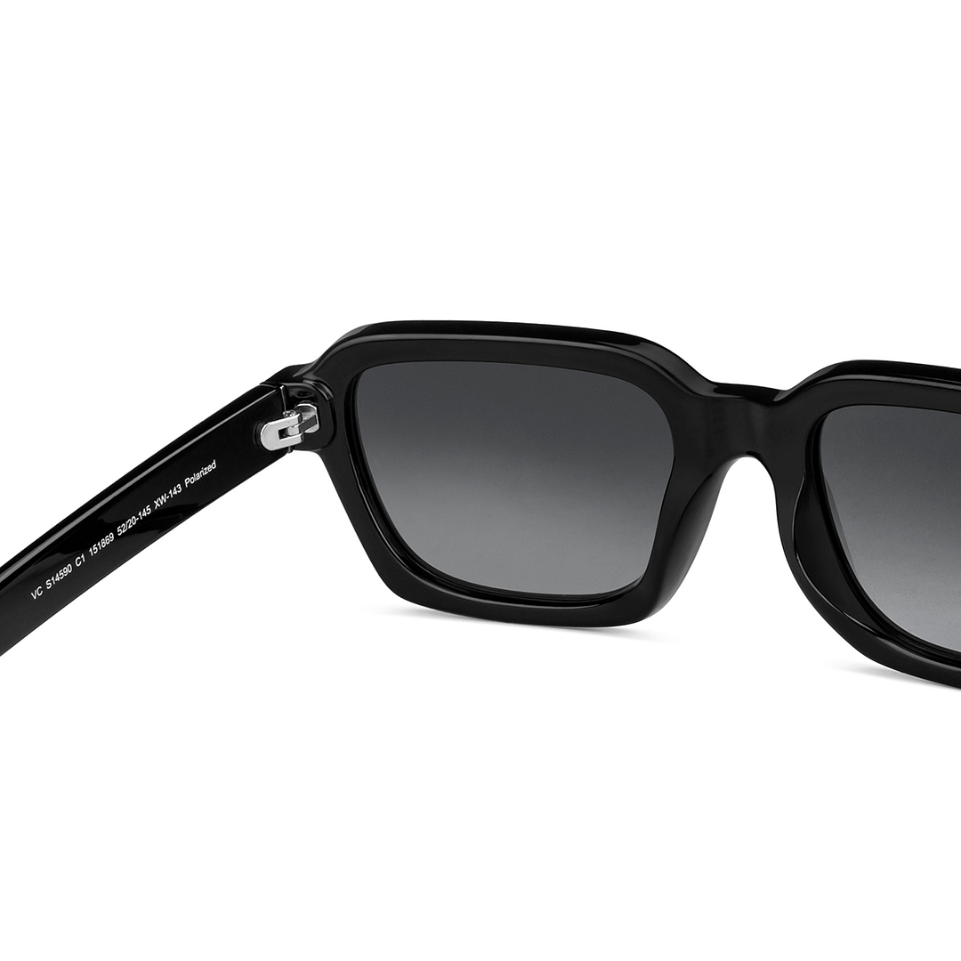 Vincent Chase Polarized Black Full Rim Rectangle right side
