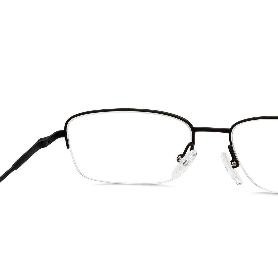 Vincent Chase Online Black Half Rim Rectangle right side
