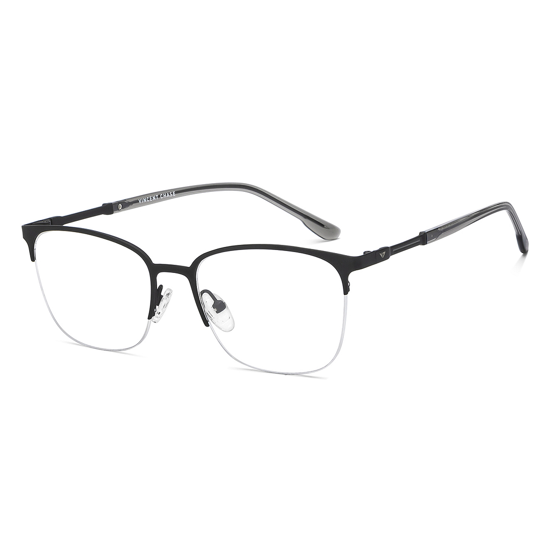 Vincent Chase Online Black Half Rim Square right side