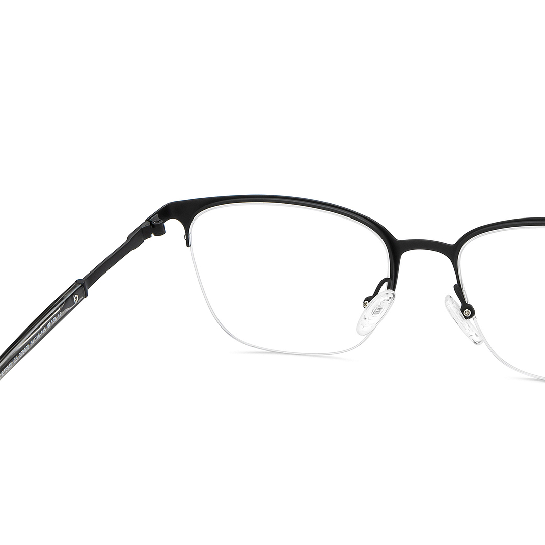 Vincent Chase Online Black Half Rim Square right side