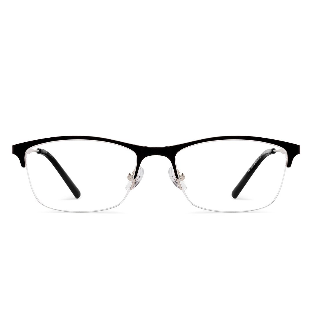 Vincent Chase Online Black Half Rim Rectangle right side
