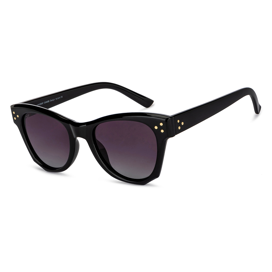 Vincent Chase Online Black Full Rim Geometric right side