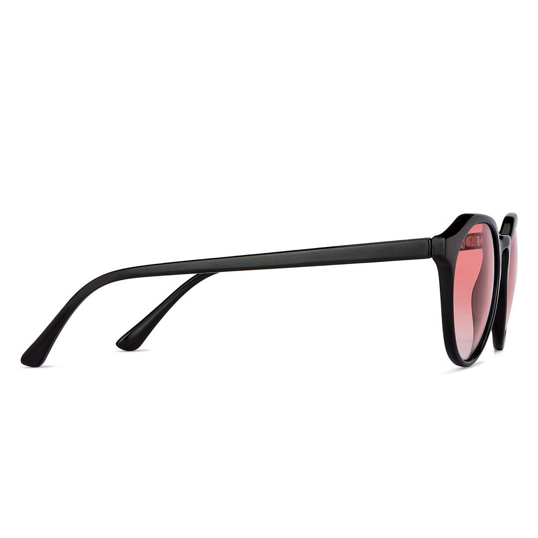 Vincent Chase Online Black Full Rim Round left side