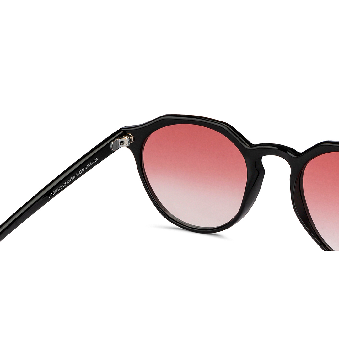 Vincent Chase Online Black Full Rim Round right side