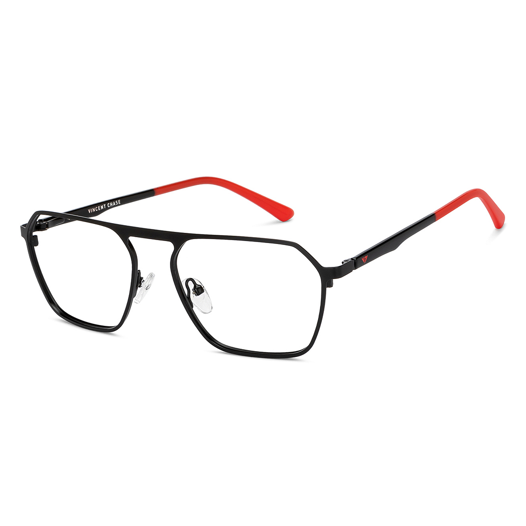 Vincent Chase Online Black Full Rim Geometric right side