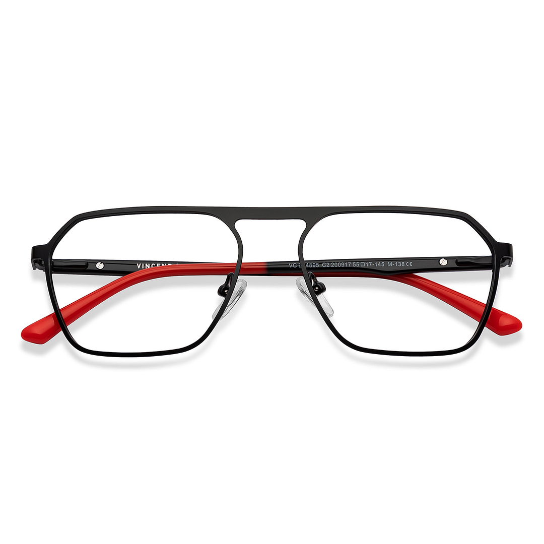Vincent Chase Online Black Full Rim Geometric left side