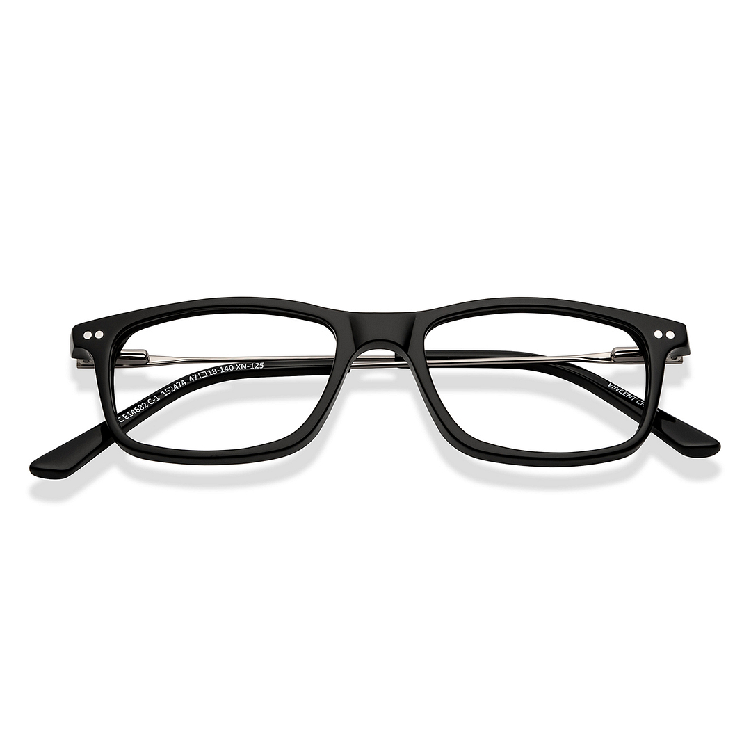 Vincent Chase Online Black Full Rim Rectangle left side