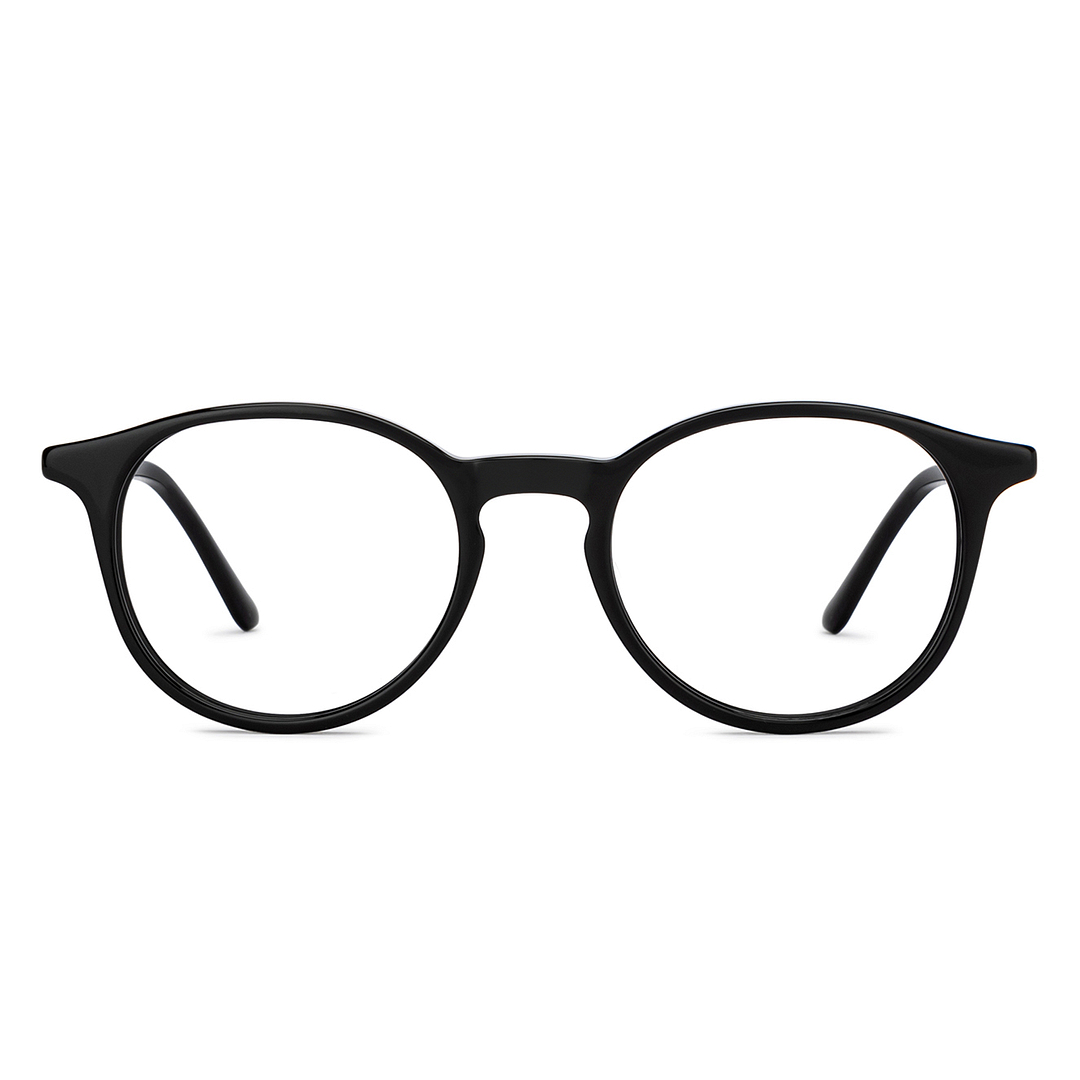 Vincent Chase Online Black Full Rim Round left side