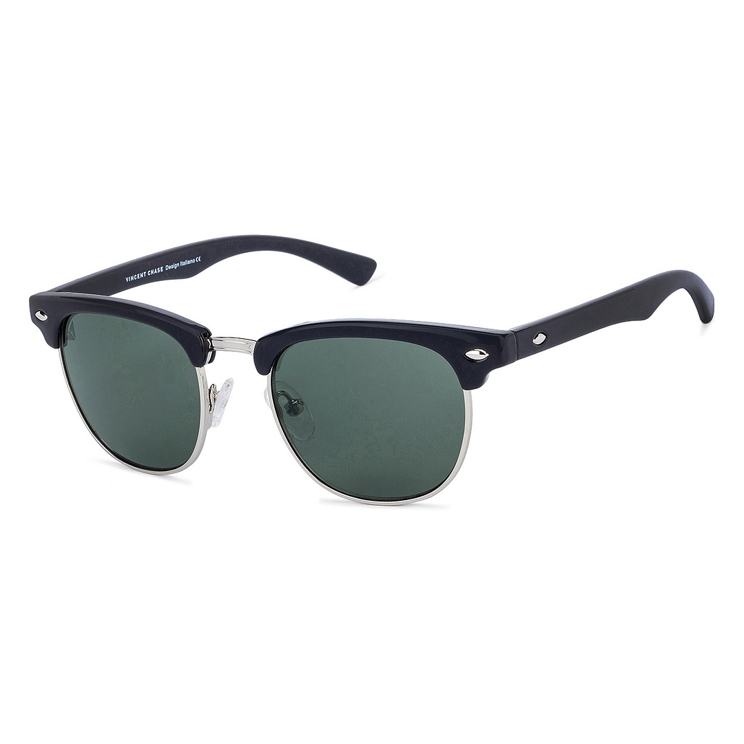 Hooper Dark Gunmetal Full Rim Clubmaster right side