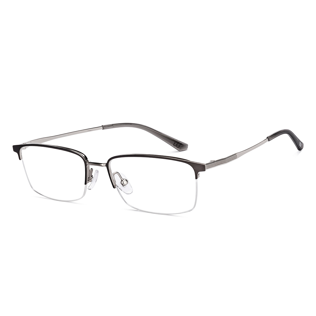 Vincent Chase Online Black Half Rim Rectangle right side