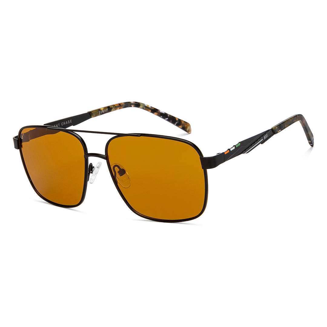 Buy Black Tortoise Full Rim Rectangle Square Vincent Chase PATRIOT