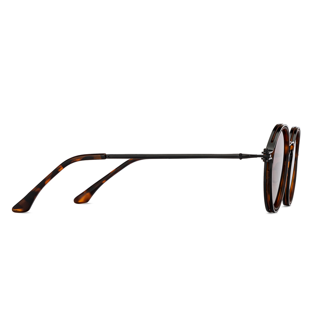 Vincent Chase Online Black Full Rim Round left side