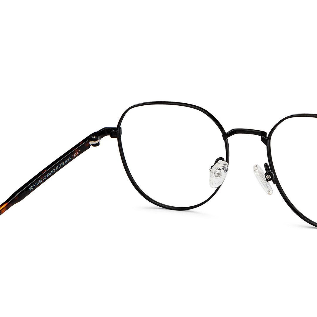 Vincent Chase Online Black Full Rim Round right side