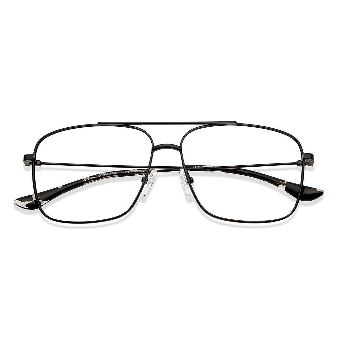 Vincent Chase Online Black Full Rim Square left side