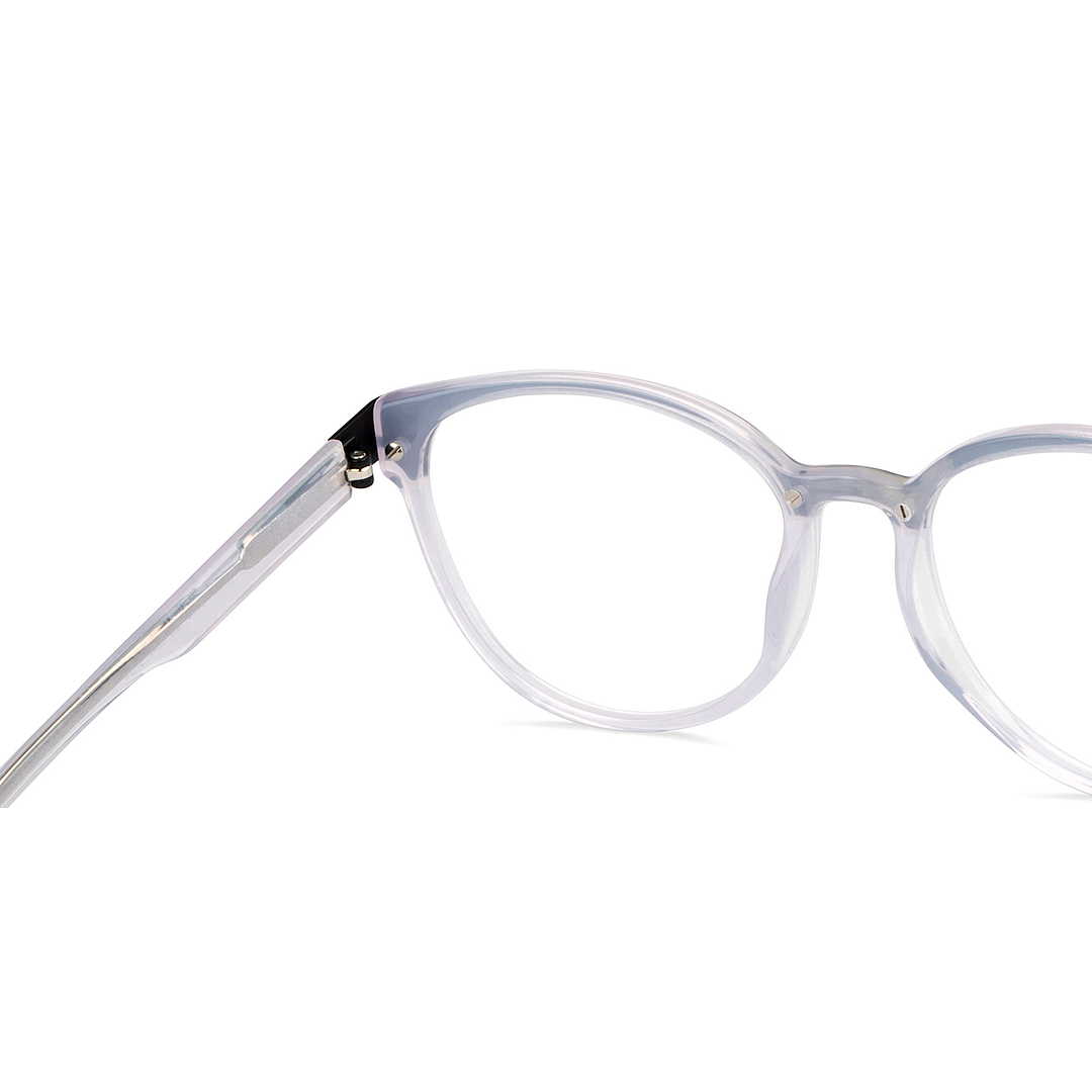 Vincent Chase Online Black Transparent Full Rim Round right side
