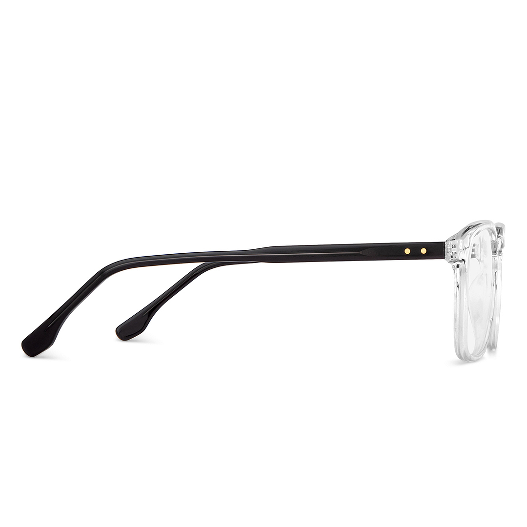 Vincent Chase Online Crystal Transparent Full Rim Square left side