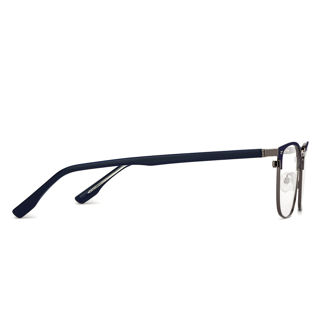 Vincent Chase Black Full Rim Square left side