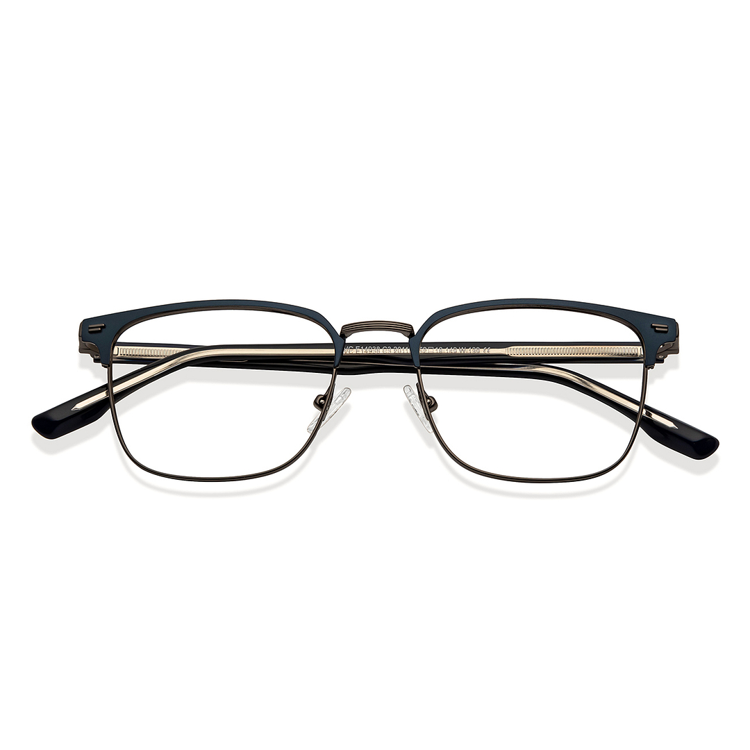 Vincent Chase Black Full Rim Square left side