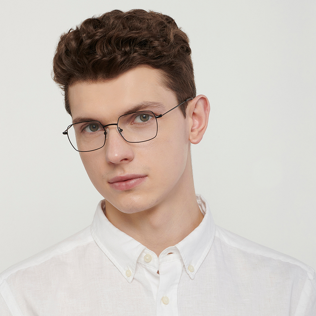 Vincent Chase Online Black Full Rim Geometric right side