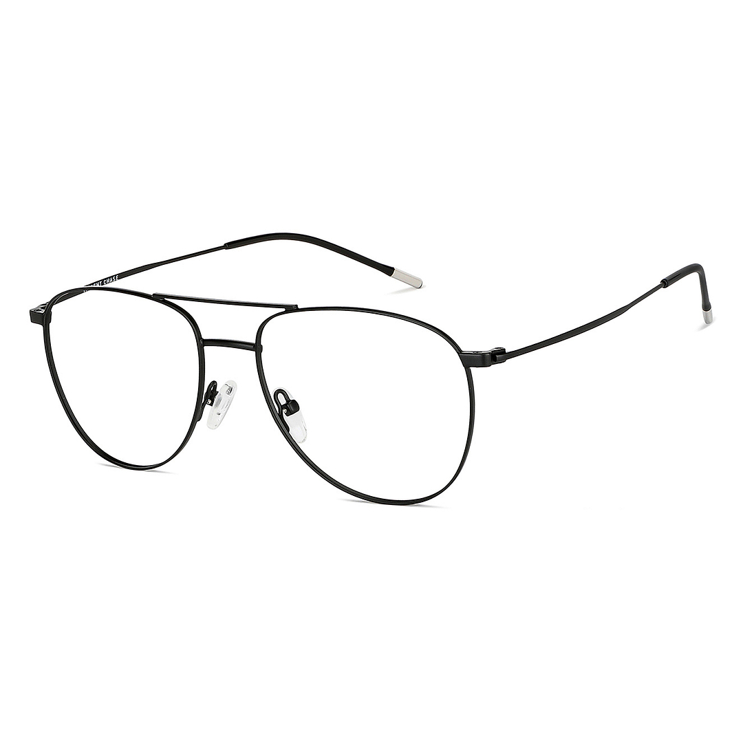Vincent Chase Online Black Full Rim Aviator left side