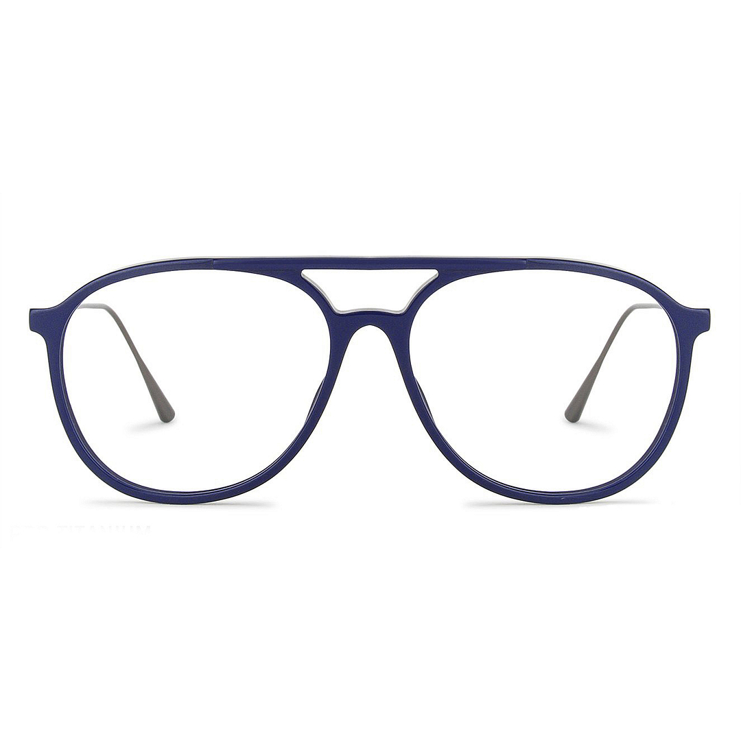 Vincent Chase Online Sky Blue Full Rim Aviator left side