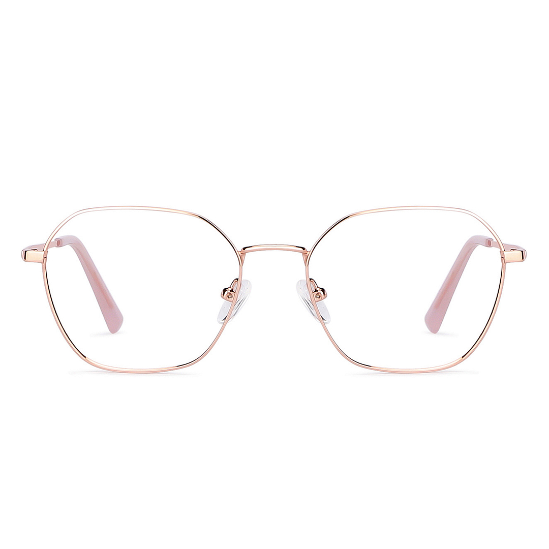 Vincent Chase Gold Full Rim Geometric right side