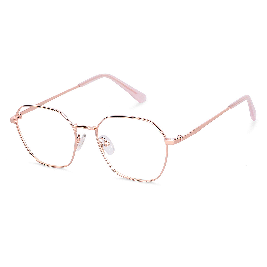 Vincent Chase Gold Full Rim Geometric left side
