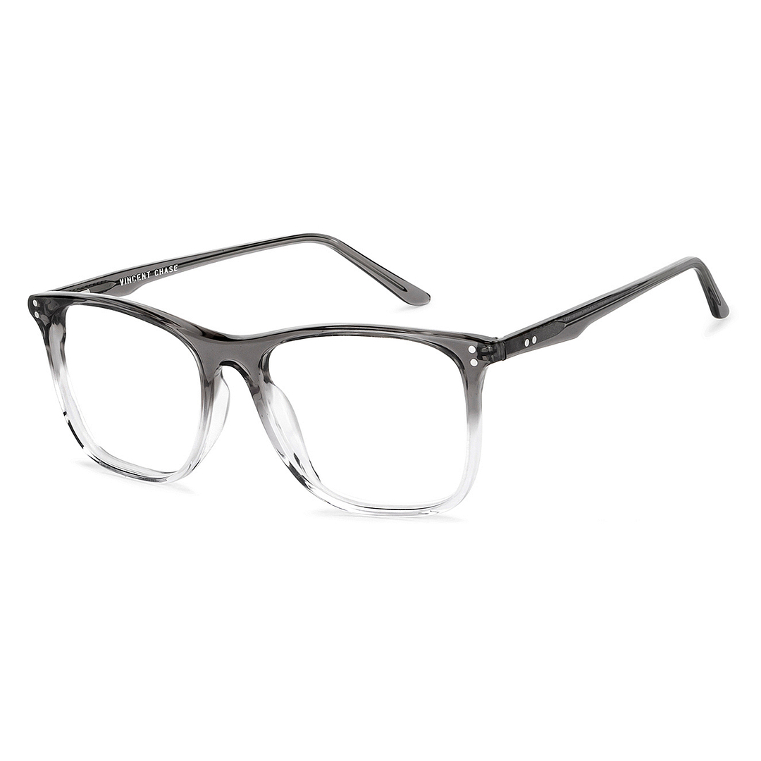 Vincent Chase Online Gray Transparent Full Rim Square right side