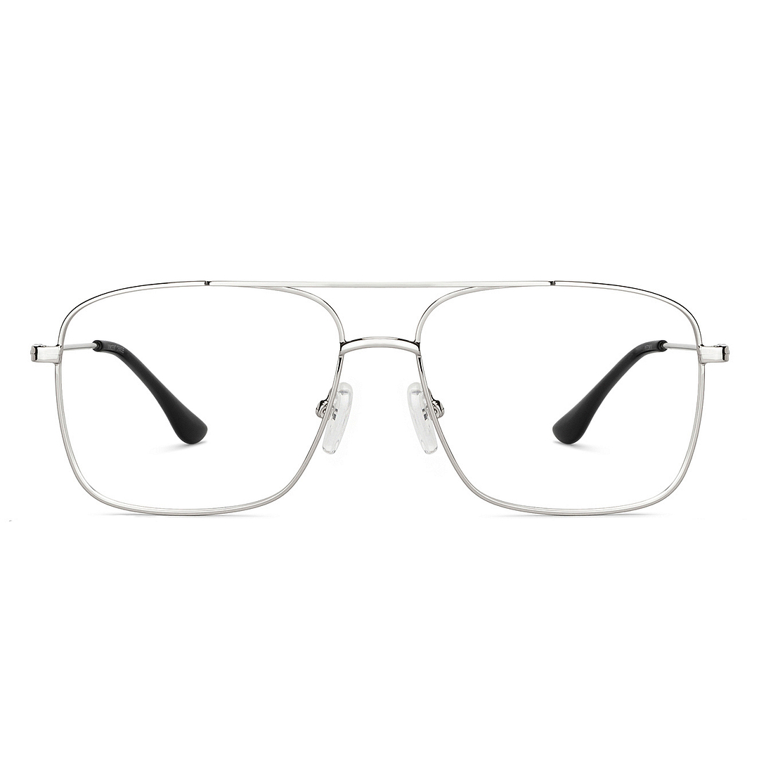 Vincent Chase Online Silver Full Rim Square left side