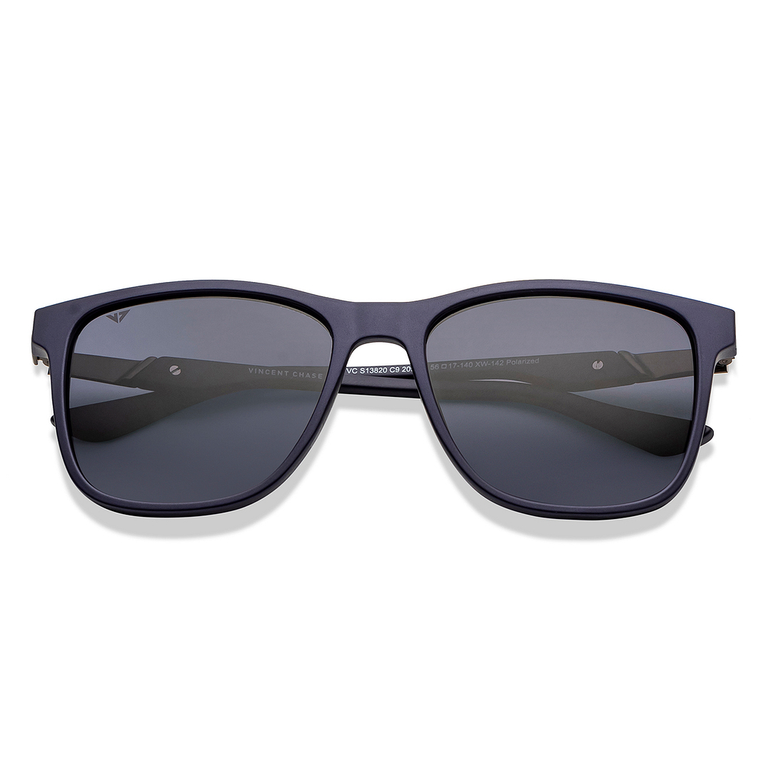 Buy Blue Blue Full Rim Square Vincent Chase Polarized All-Time