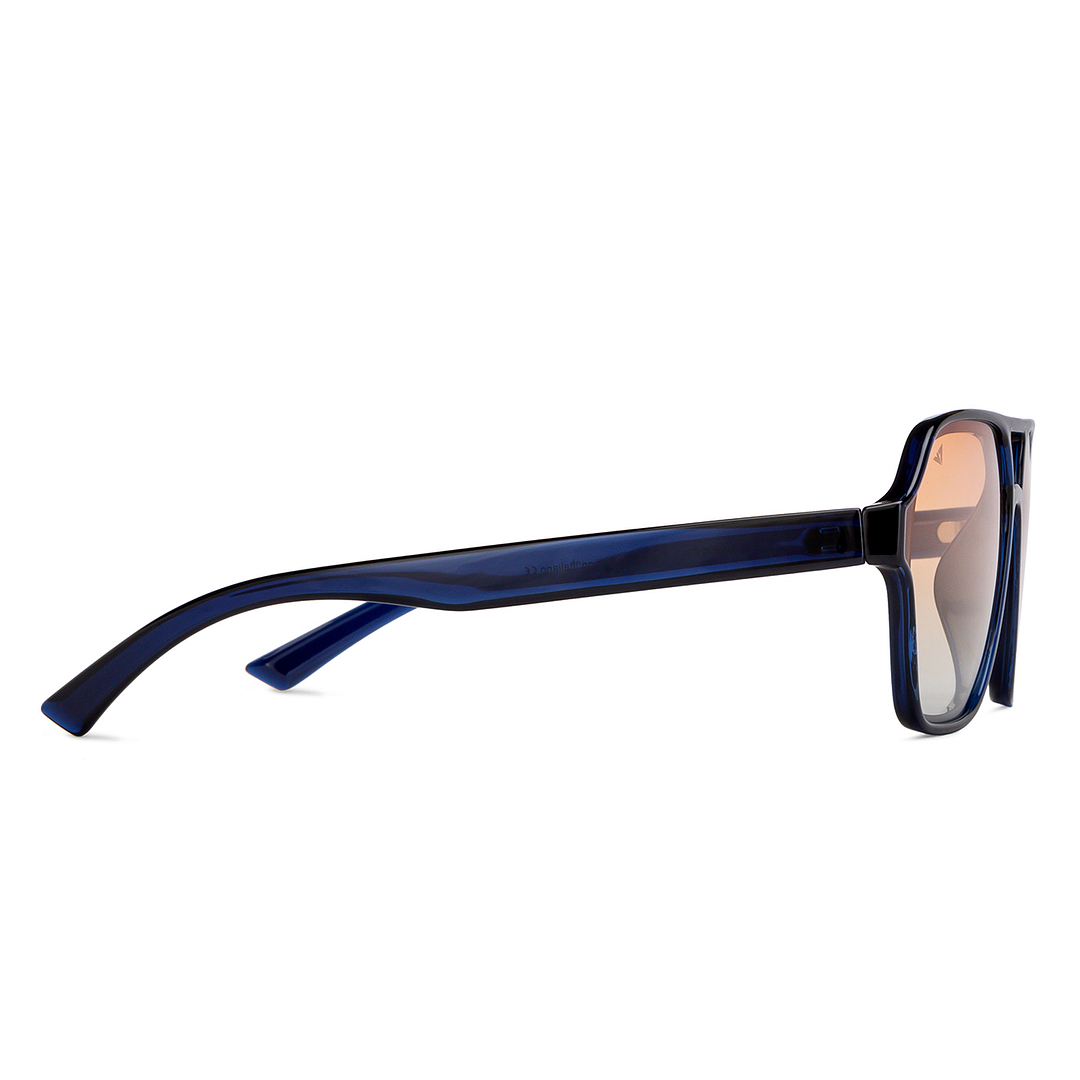 Vincent Chase Online Blue Full Rim Geometric left side