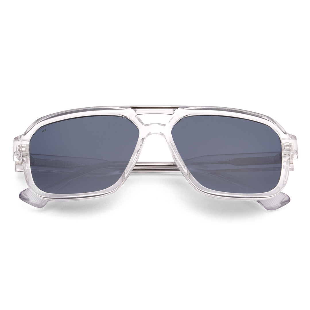 Blue Crystal Full Rim Square Vincent Chase Polarized Non-metal VC