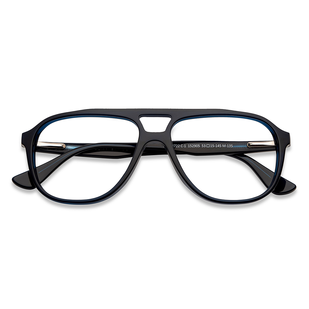 Vincent Chase Online Sky Blue Full Rim Square left side