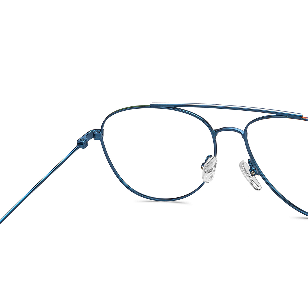 Vincent Chase Online Sky Blue Full Rim Aviator right side