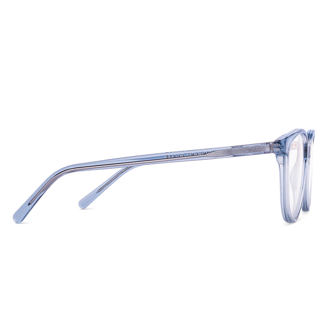 Vincent Chase Online Sky Blue Full Rim Round left side