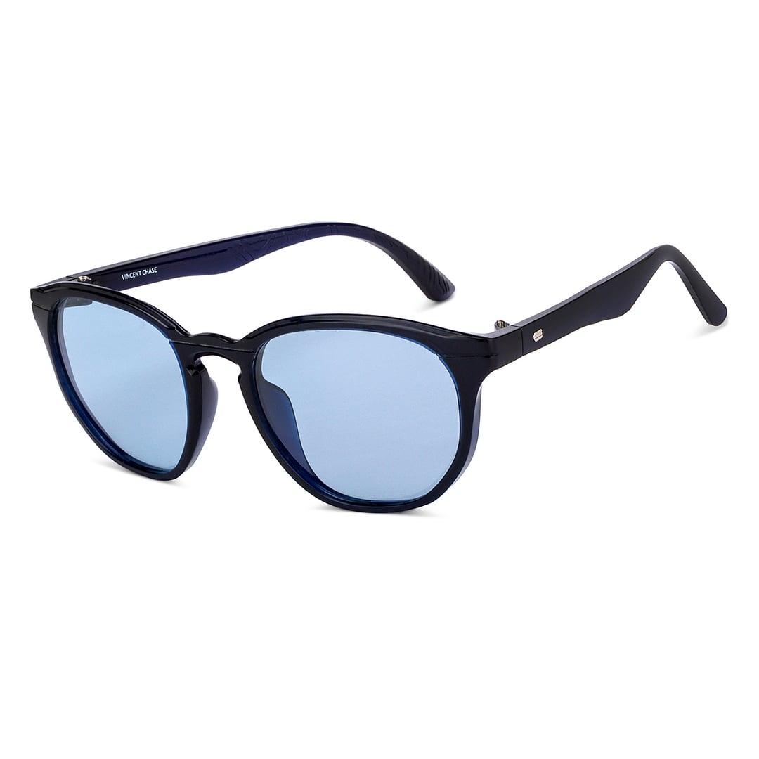 Vincent Chase Polarized Blue Full Rim Round right side