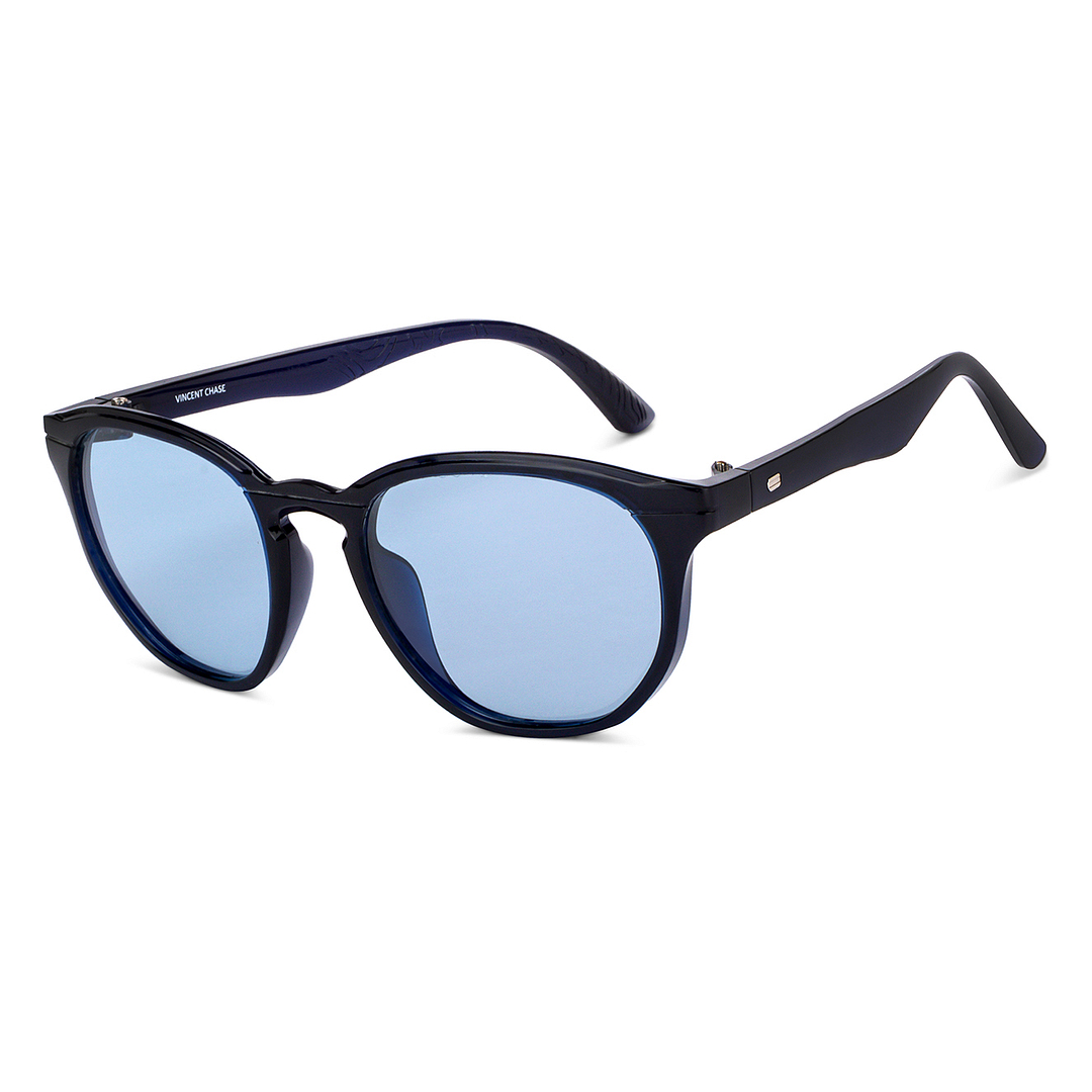 Vincent Chase Polarized Blue Full Rim Round right side