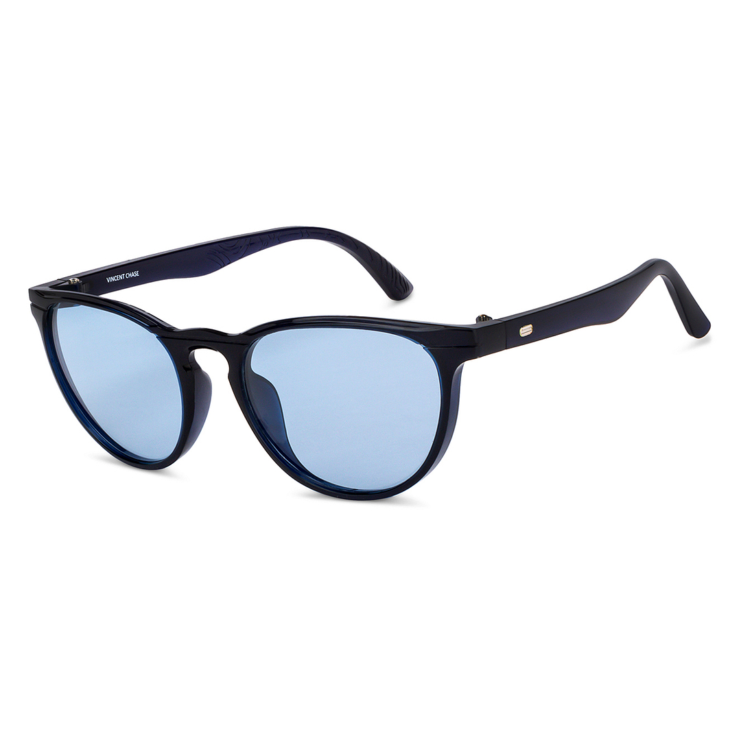 Vincent Chase Polarized Blue Full Rim Round right side
