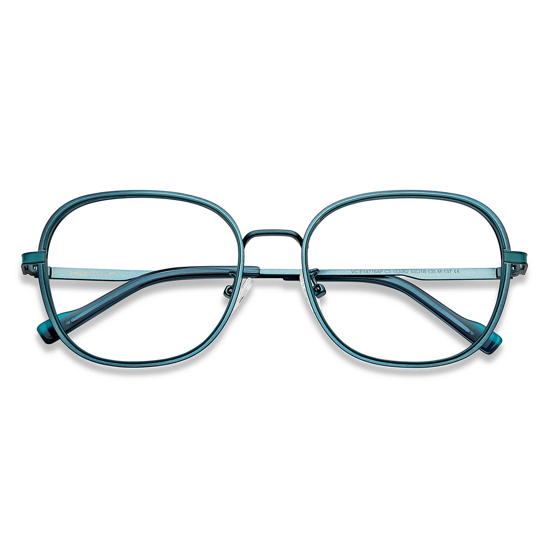 Vincent Chase Online Sky Blue Full Rim Round left side