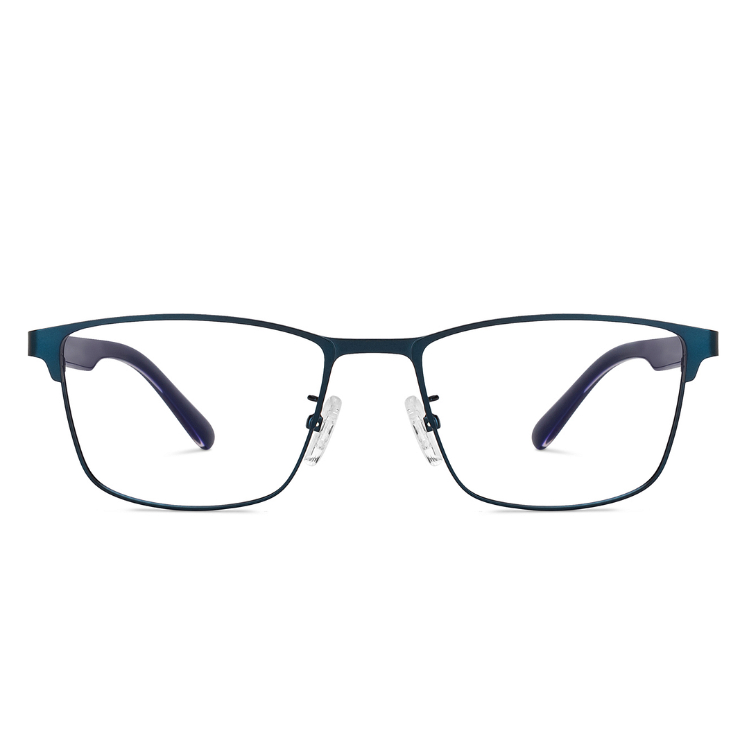 Vincent Chase Online Sky Blue Full Rim Rectangle left side