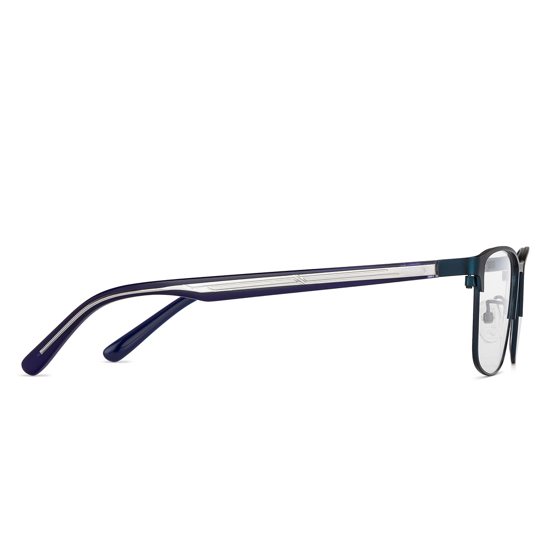 Vincent Chase Online Sky Blue Full Rim Rectangle left side