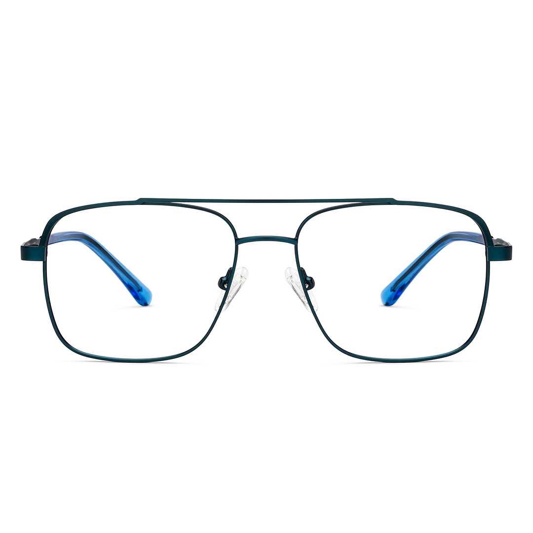 Buy Blue Full Rim Square Vincent Chase SLEEK STEEL VC E15481-C2