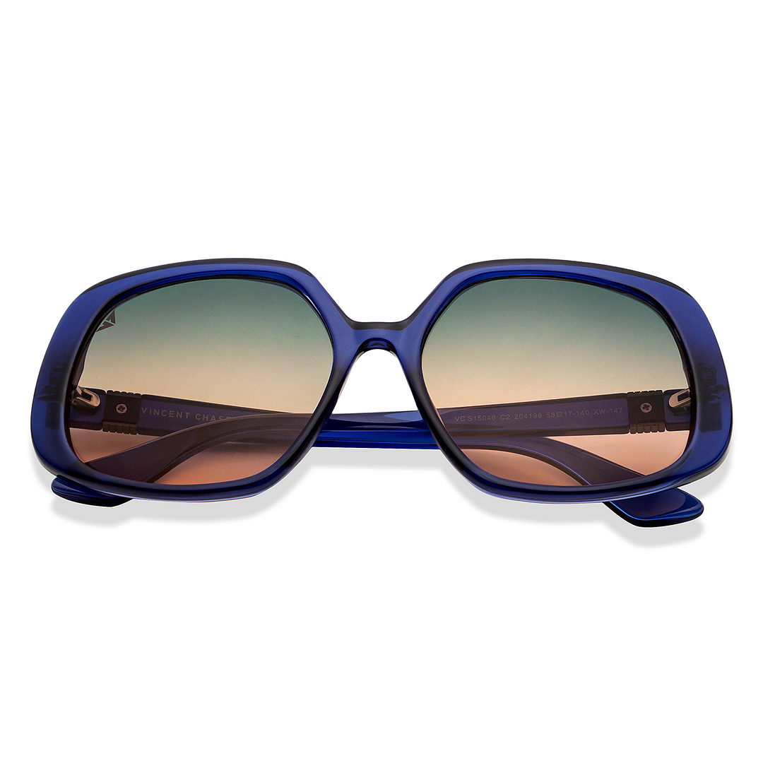 Vincent Chase Online Blue Full Rim Square left side