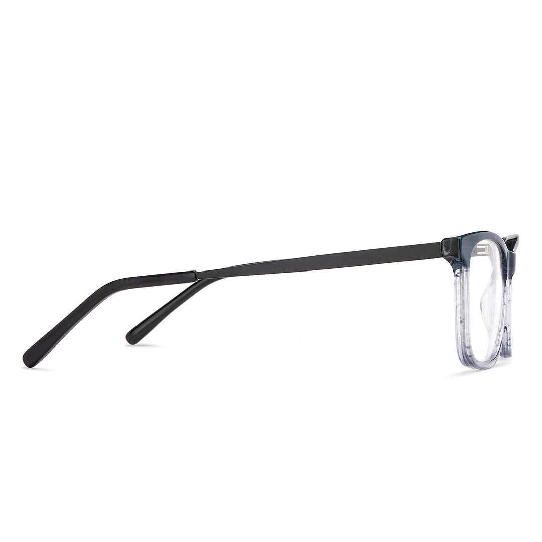 Vincent Chase Sky Blue Full Rim Rectangle left side