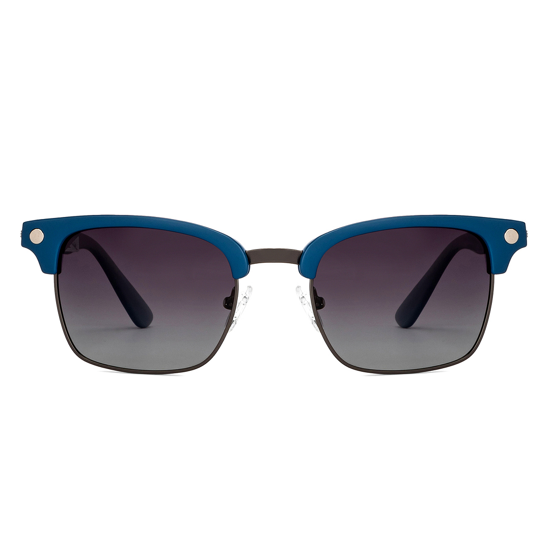 Vincent Chase Online Blue Full Rim Clubmaster left side