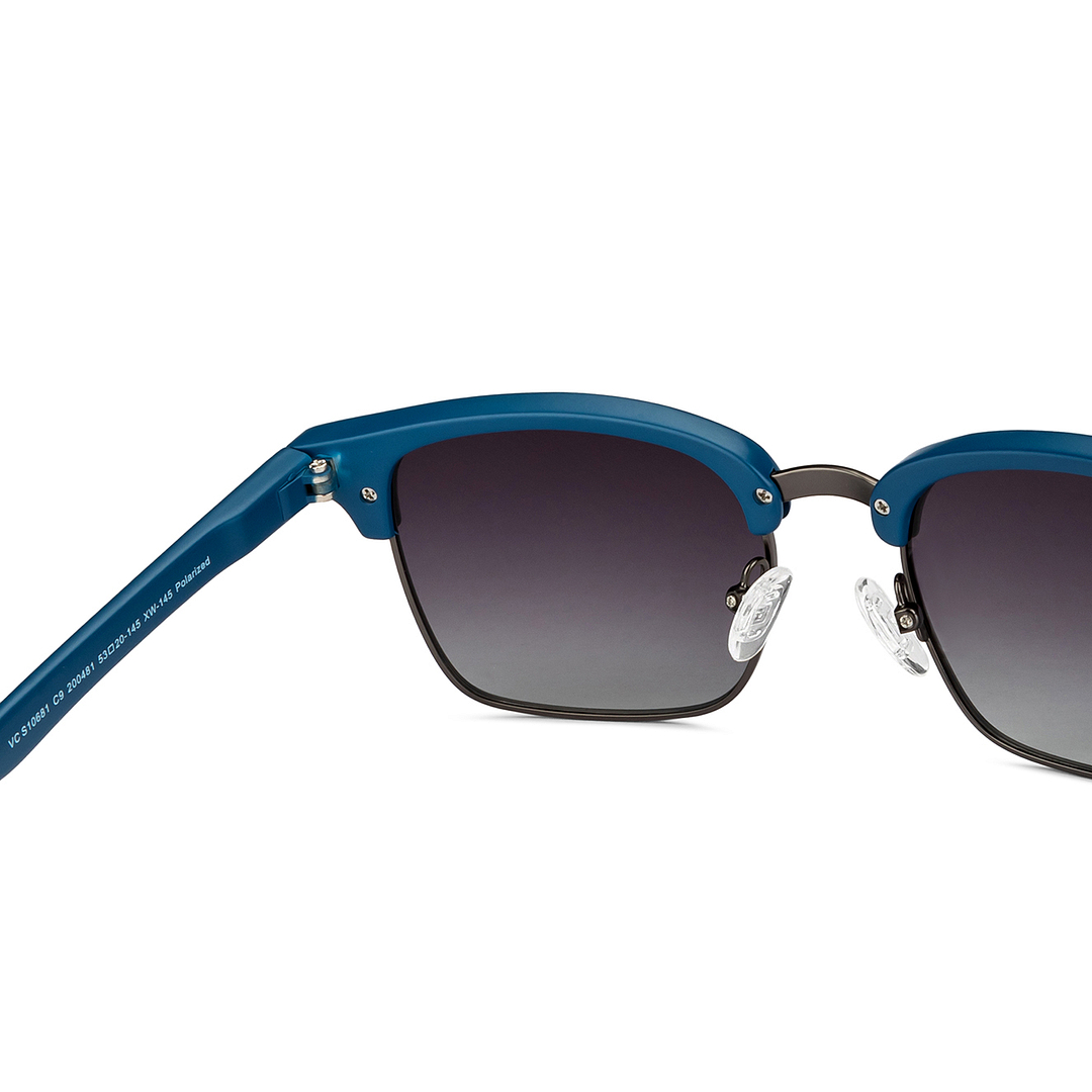 Vincent Chase Online Blue Full Rim Clubmaster right side