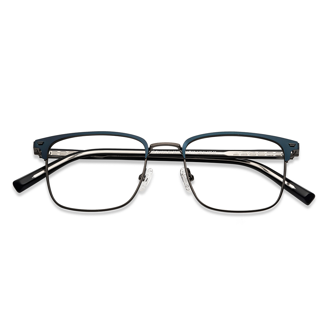 Vincent Chase Black Full Rim Square left side