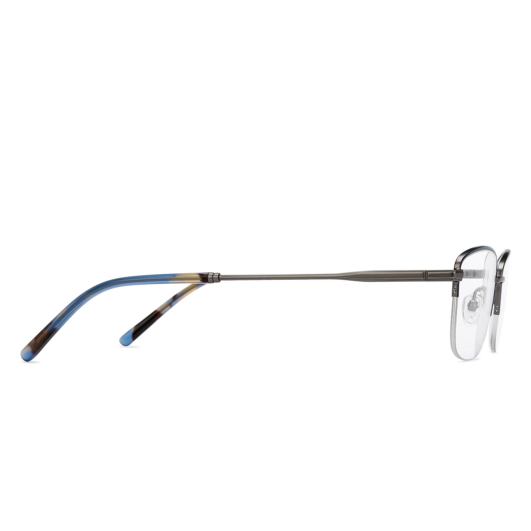 Vincent Chase Online Sky Blue Half Rim Rectangle left side